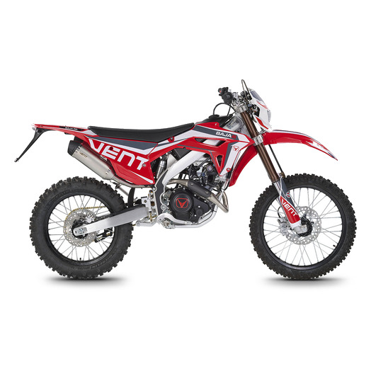 VENT BAJA RR 125 4T MY 2026 L1e tänavalegaalne punane/valge 