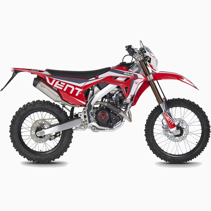 VENT BAJA RR 125 4T MY 2026 L1e tänavalegaalne punane/valge 