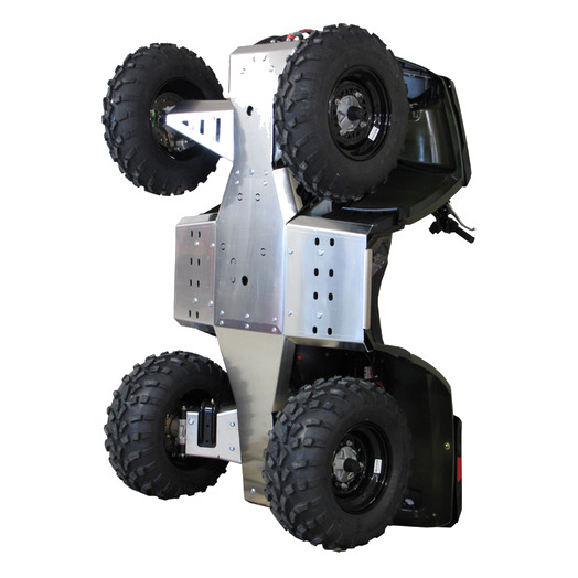 Alumiiniumist põhjakaitsme täiskomplekt: Polaris Sportsman: 400 / 450 / 500 / 800: (2011+)
