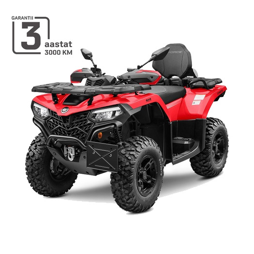 CFMOTO CFORCE 520L, punane L7e