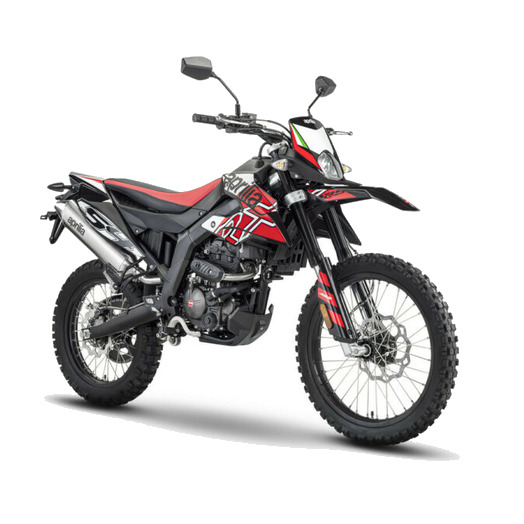 Mootorratas Aprilia RX 125 EURO 5, red flash