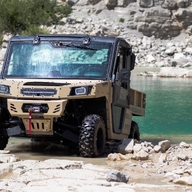 ODES UTV DesertCross 1000-3 HVAC 3-kohaline salongi küte/konditsioneer, must