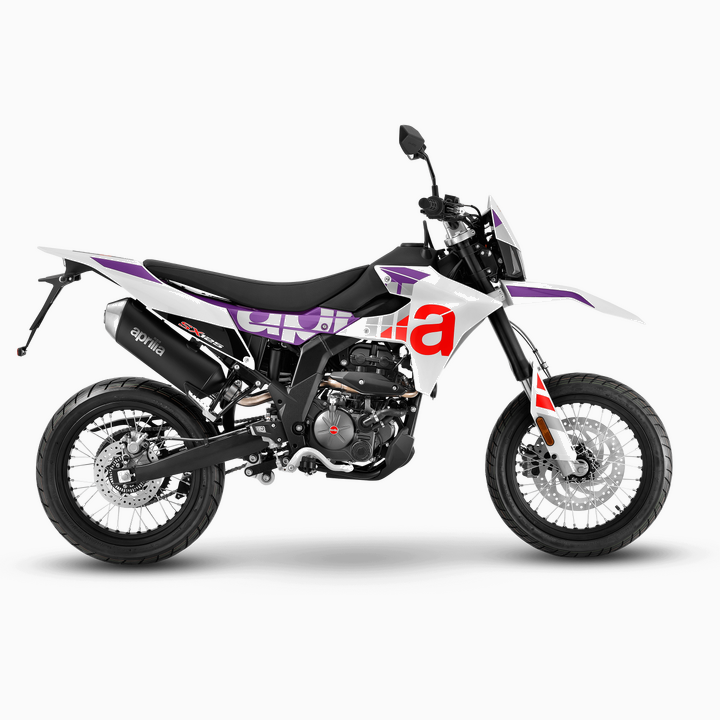 Mootorratas Aprilia SX 125 EURO 5+, Cubozoa White
