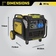 Inverter generaator Champion 97001i-P-EU-SC 7,5 kW