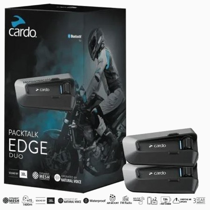 Sidevahend Cardo Packtalk Edge JBL DUO