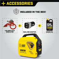 Inverter generaator Champion 92001i-DF-EU-SC 2,2kW