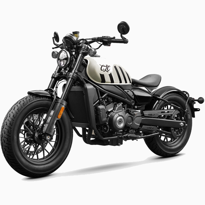 Mootorratas CFMOTO 450CL-C Bobber, valge