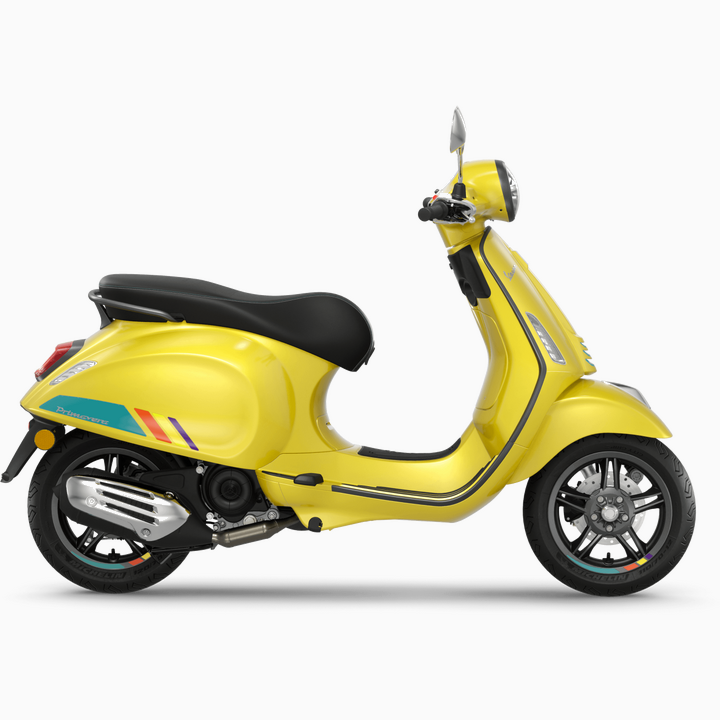 Roller Vespa Primavera S 50 Giallo Curioso