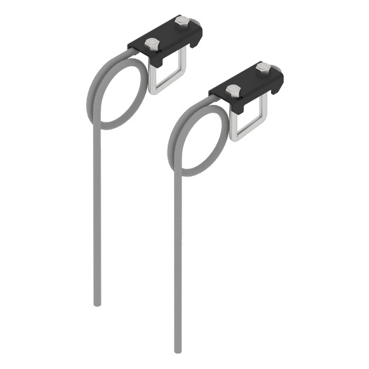 Spring tines for arena leveler 2pcs