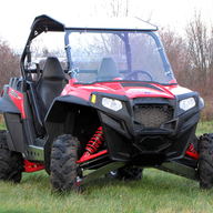 Plastikust põhjakaitsme täiskomplekt: Polaris RZR 900 XP (-2014)