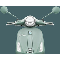 Roller Vespa Primavera 80th 125, Verde 80th