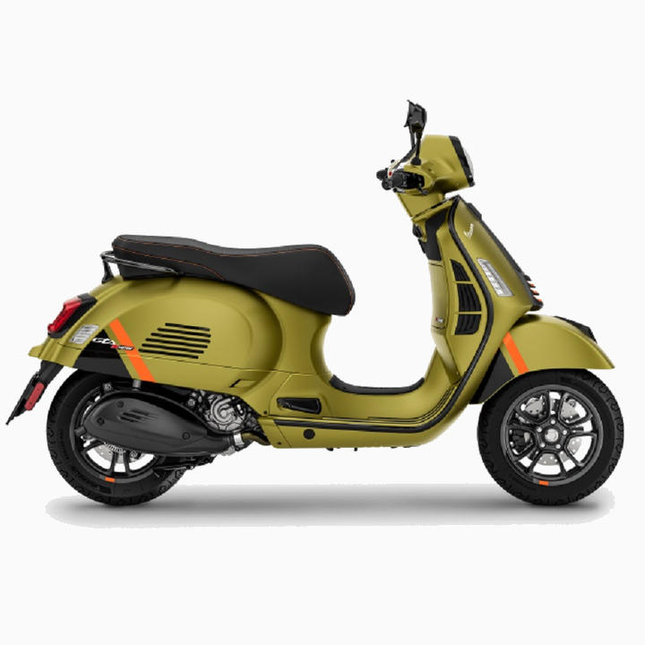 Roller Vespa GTS Super Sport 300 Verde ambizioso matt