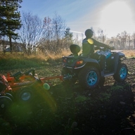 Randaali kettad ( 86300) lisamoodul ATV Kultivaatorile 
