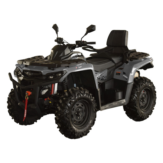 ODES 650L EPS Basic V-Twin T3b, titan grey + tasuta haagis