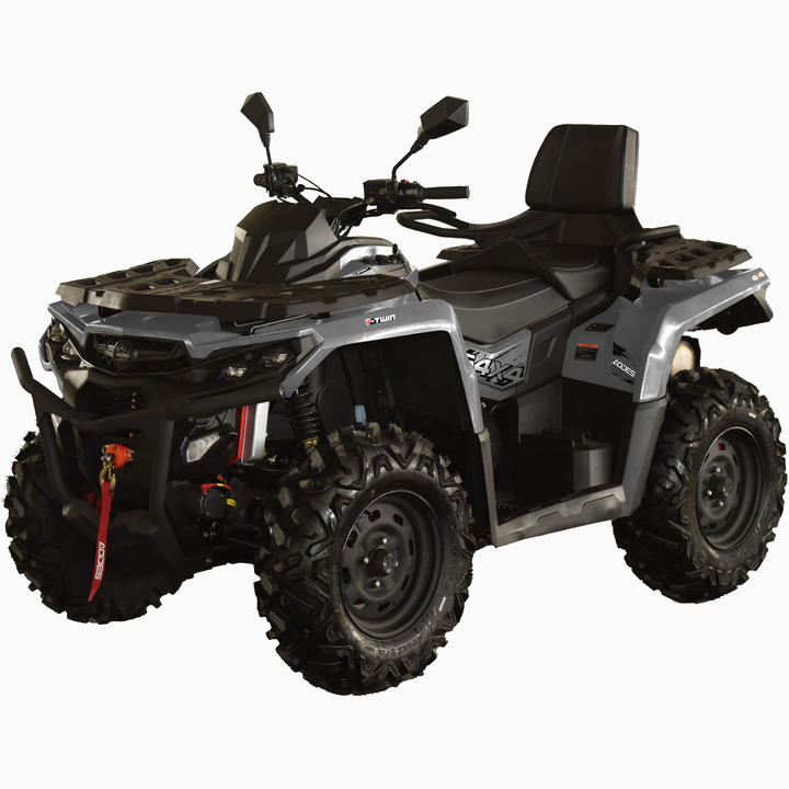 ODES 650L EPS Basic V-Twin T3b, titan grey + tasuta haagis