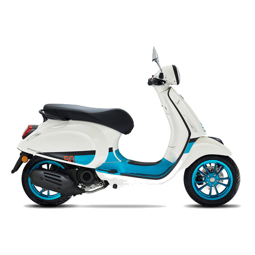 Roller Vespa Primavera Color Vibe 50, Bianco