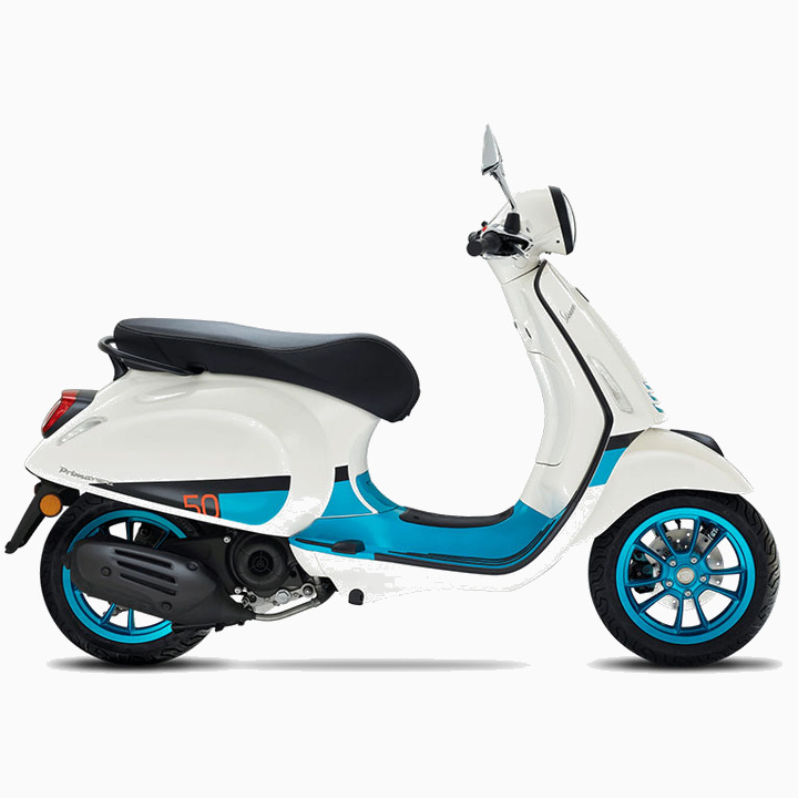 Roller Vespa Primavera Color Vibe 50, Bianco
