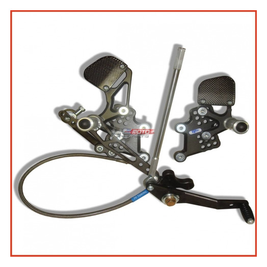 PP tuning Racing Parts Rear Set, revers Honda CBR1000RR´08 739.OF