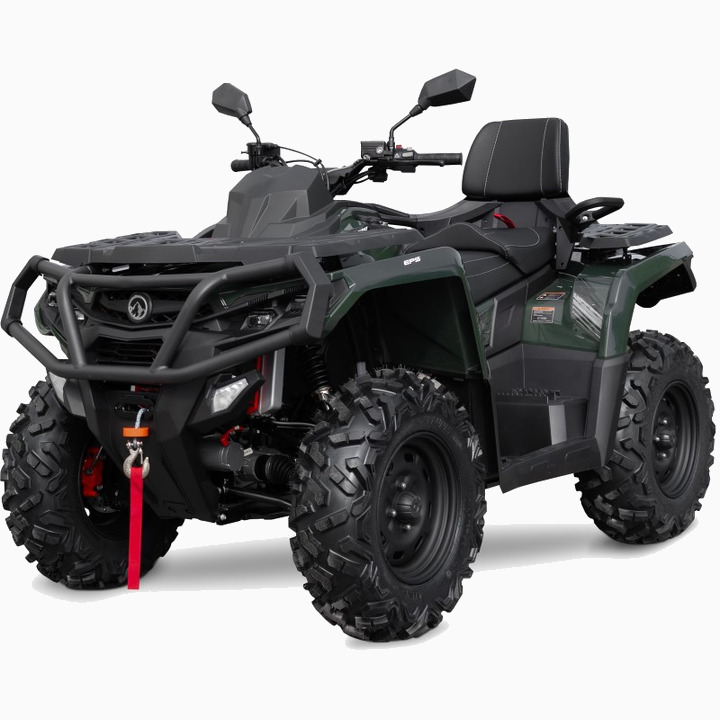 UPMOTO 650L EPS Basic V-Twin T3b, roheline