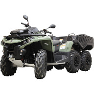 Alumiiniumist põhjakaitsme täiskomplekt: CanAm G2 Outlander 6x6 MAX (2017-2018)