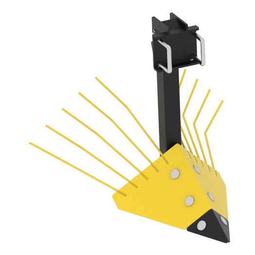 Potato harvester: Potato plow: (Receiver Mount System)