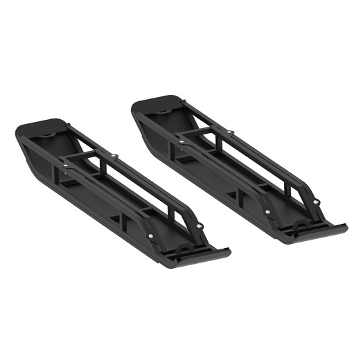 Trailer skis: ( 2 axle trailer ): adjustable width: road & offroad tyres