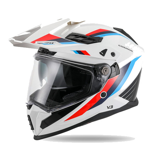 Kiiver UFO Plast COSMOS valge