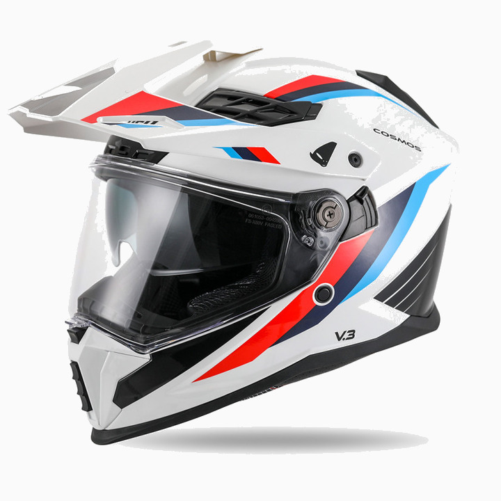 Kiiver UFO Plast COSMOS valge