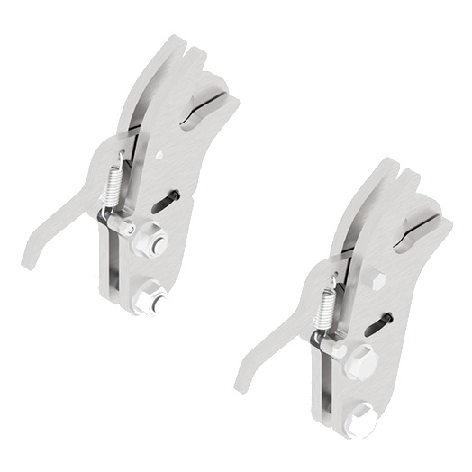 Latches, pair (UTV front mount system)