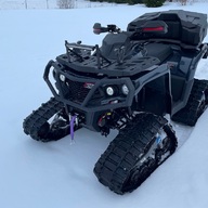 ODES 650L EPS V-Twin T3b, hõbe + tasuta haagis