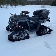 ODES 650L EPS V-Twin T3b, hõbe + tasuta haagis