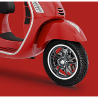 Roller Vespa GTS Super 310, Rosso Coraggioso