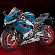 Mootorratas Aprilia RS 660, Blue Marlin