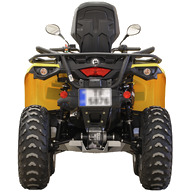 Alumiiniumist põhjakaitsme täiskomplekt: CanAm G2 Outlander MAX: 450 / 500 / 570: Outlander L MAX