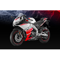 Mootorratas Aprilia RS4 125 Kingsnake White