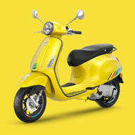 Roller Vespa Primavera S 50 Giallo Curioso