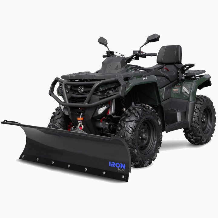 UPMOTO 650L EPS Basic V-Twin T3b, roheline + tasuta lumesahk