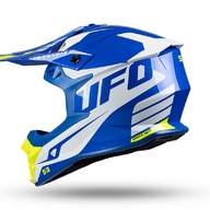 Kiiver MX/Enduro UFO Plast INTREPID TG HE157, sinine/valge/kollane