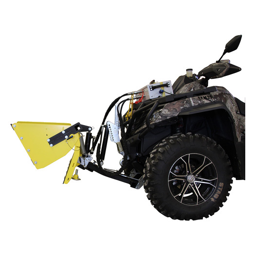 2-in-1 Modular Plow Bucket: with hydraulic dump