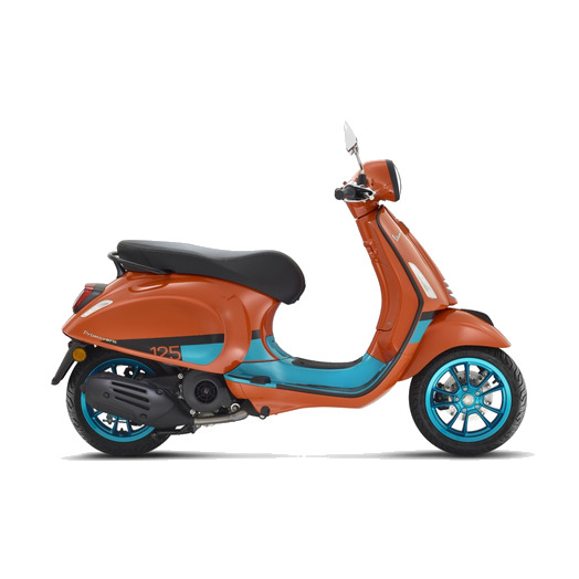 Roller Vespa Primavera 125, Color Vibe Arancio