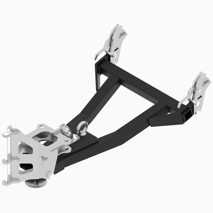 UTV Front mount quick attach push tube: V-Plow G2 1800