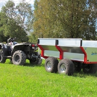 Kast ATV haagisele: IB 1000