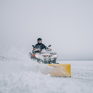 Plastic plow blade: 1520mm / 60in