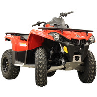 Alumiiniumist põhjakaitsme täiskomplekt: CanAm G2 Outlander: 450 / 500 / 570