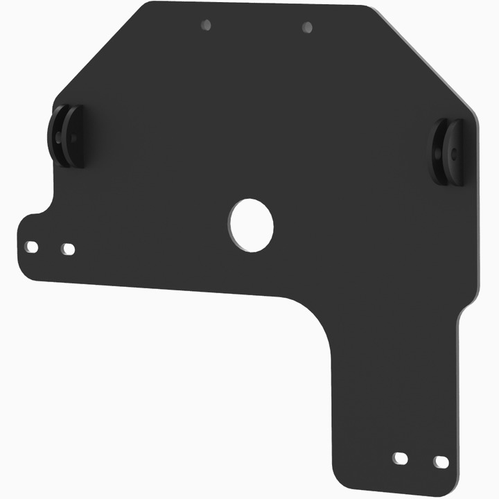 Mid-mount adapter: Polaris Sportsman 800 (-2010) : Sportsman 800 BigBoss 6x6