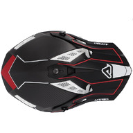 Kiiver STEEL CARBON 22-06 Acerbis, black/red