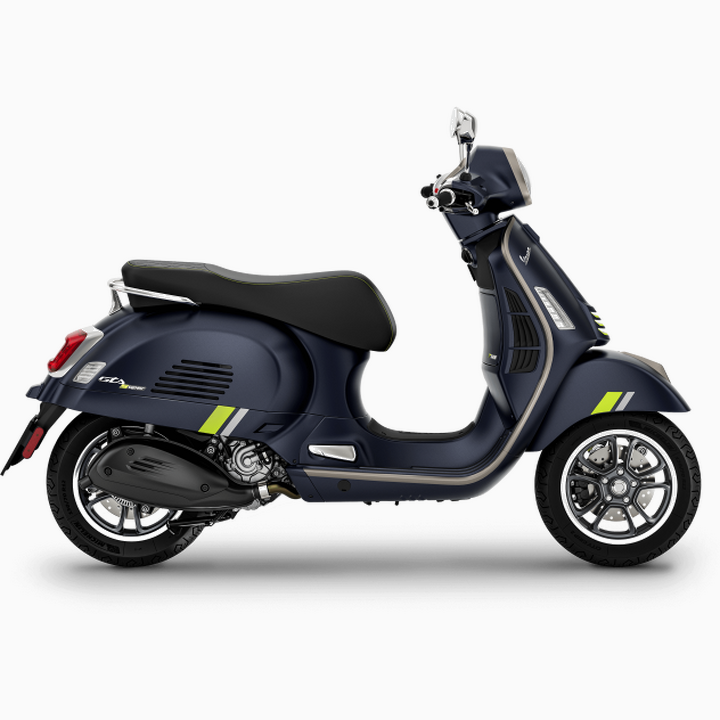 Roller Vespa GTS Super Tech 300 Blu energico matt