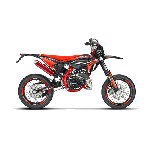 Beta RR 50 Motard Track L1e tänavalegaalne must/punane