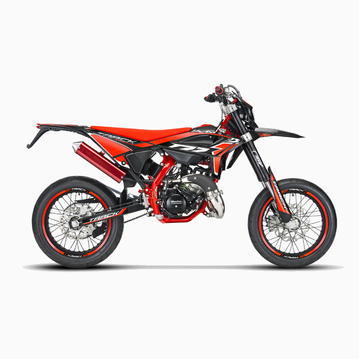Beta RR 50 Motard Track L1e tänavalegaalne must/punane 
