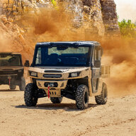 ODES UTV DesertCross 1000-3 HVAC 3-kohaline salongi küte/konditsioneer, must